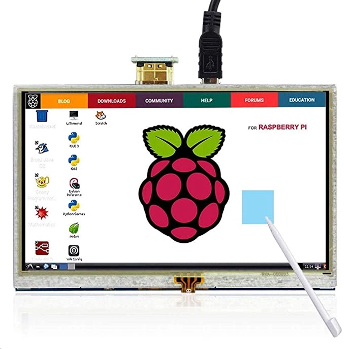 Raspberry Pi HDMI LCD Monitor with Touchscreen (  3.5" , 5", 7" )