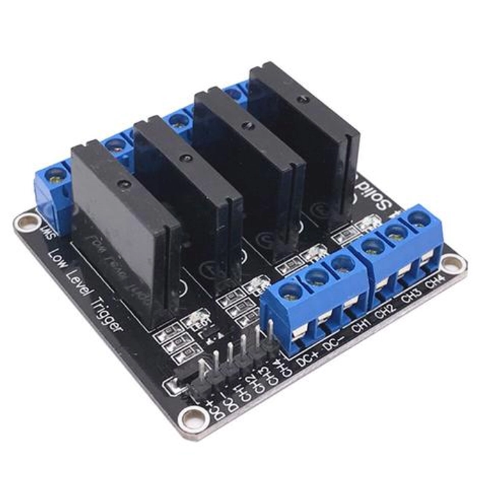 SOLID RELAY MODULE 1 CHANNEL 5V LOW LEVEL TRIGGER FOR ARDUINO (1,4) Channel