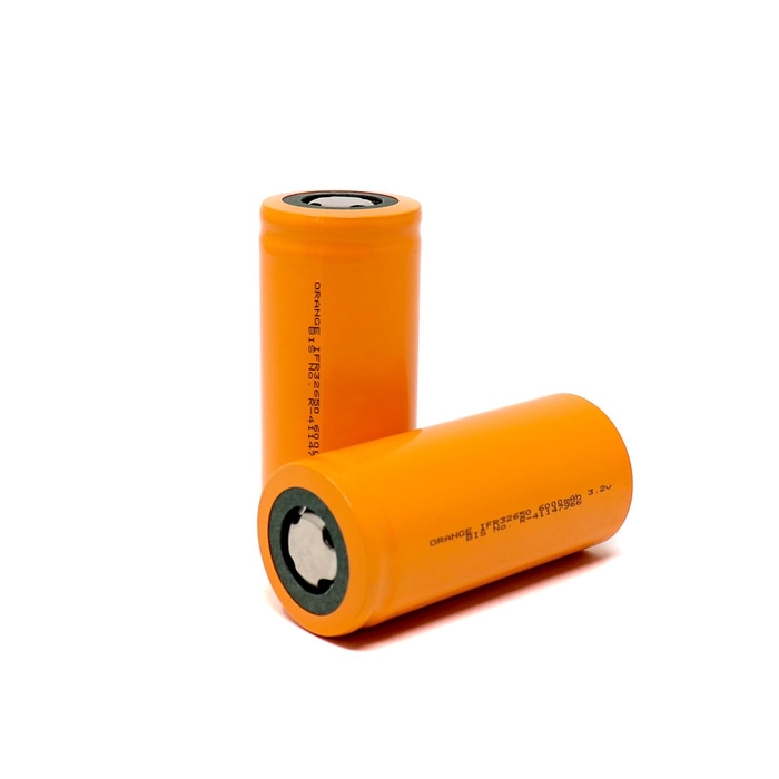 Orange IFR32650 6000mAh LiFePO4 Battery