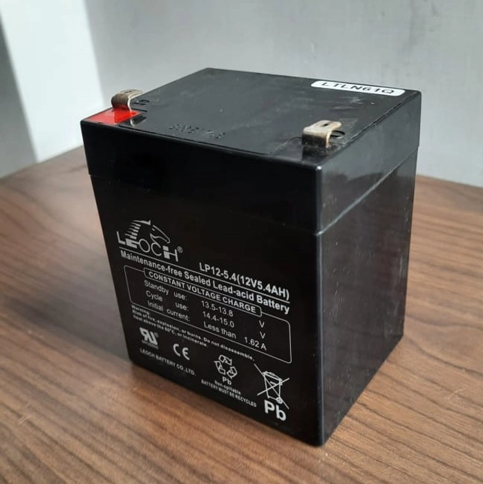 12V 5.4Ah Sealed Lead-acid Battery