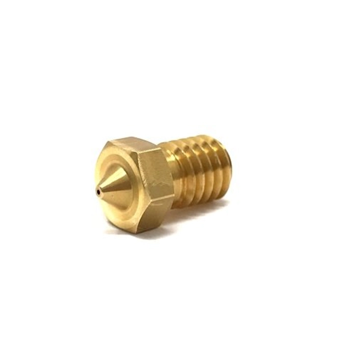 M6 Thread Brass Nozzle V5 V6 UM Compatible – 3mm x 0.3mm (for 3D printer)