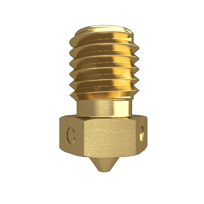 M6 Thread Brass Nozzle V5 V6 UM Compatible – 3mm x 0.3mm (for 3D printer)