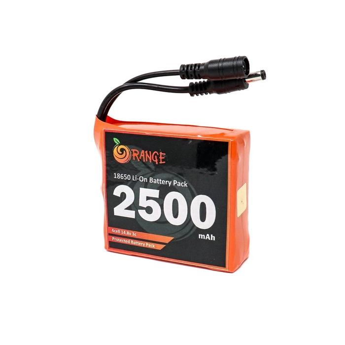 Orange 18650 Li-ion 14.8V (choose capacity)