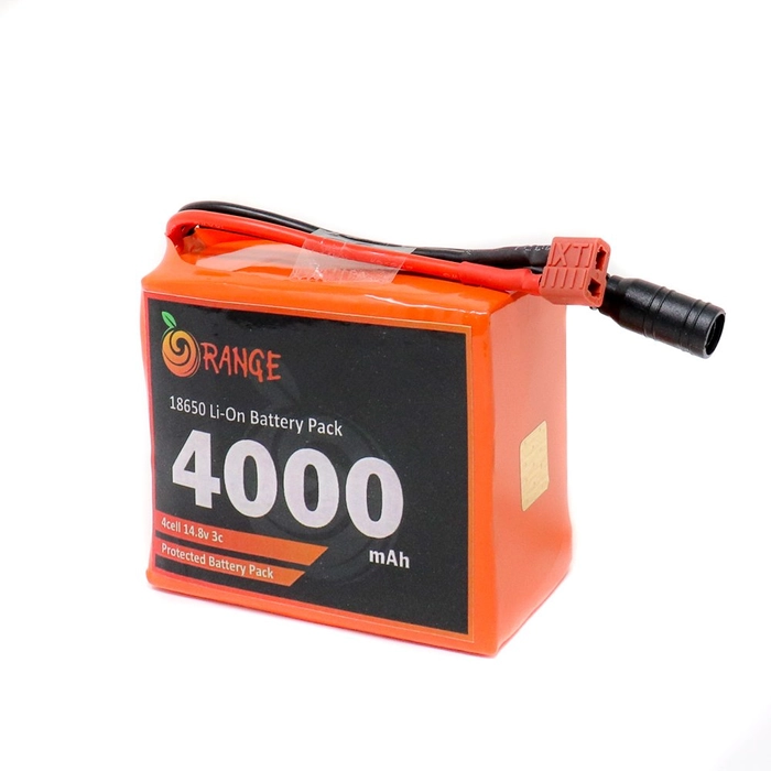 Orange 18650 Li-ion 14.8V (choose capacity)