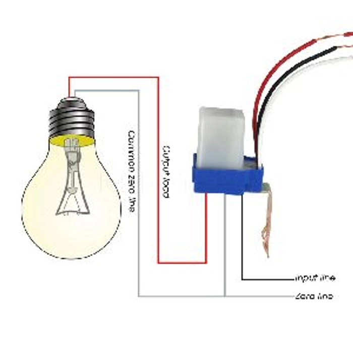 Photo Control Sensor Automatic Street Light Lighting Switch Photocell Photoswitch 10A 220V