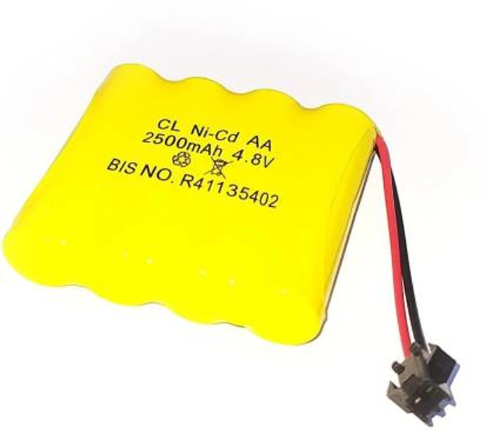 Toy Battery Ni-Cd Rechargeable (3.6V / 4.8V / 6V)