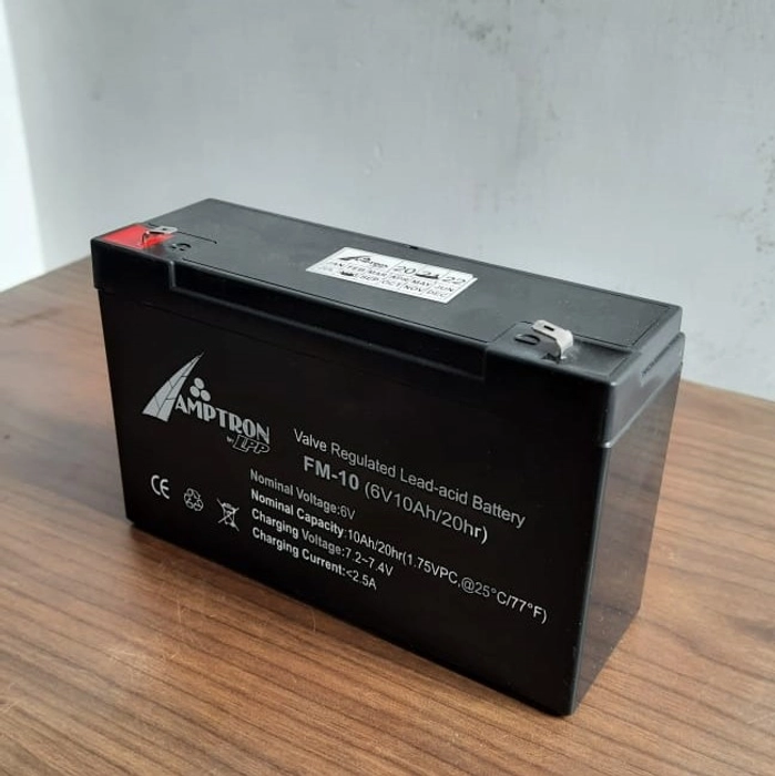 6V 10AH VRLA Battery