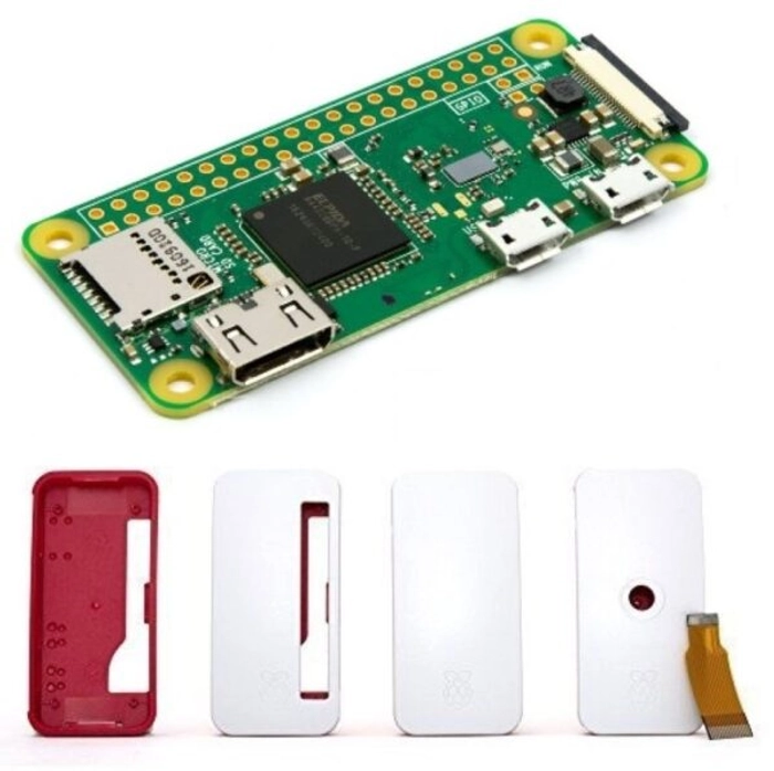 Raspberry Pi Zero-W V1.1 Development Board With Official Case