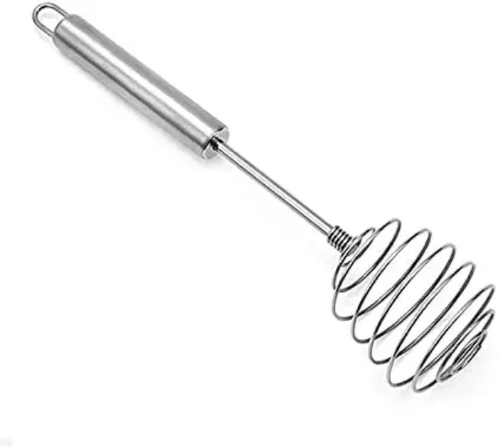  Spiral Whisk Curly Stainless Steel: Home & Kitchen