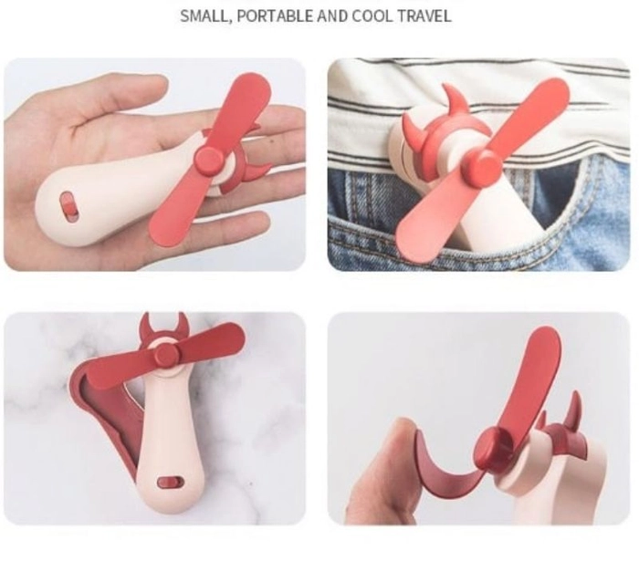 Handheld Mini USB Fan (Random Colors)