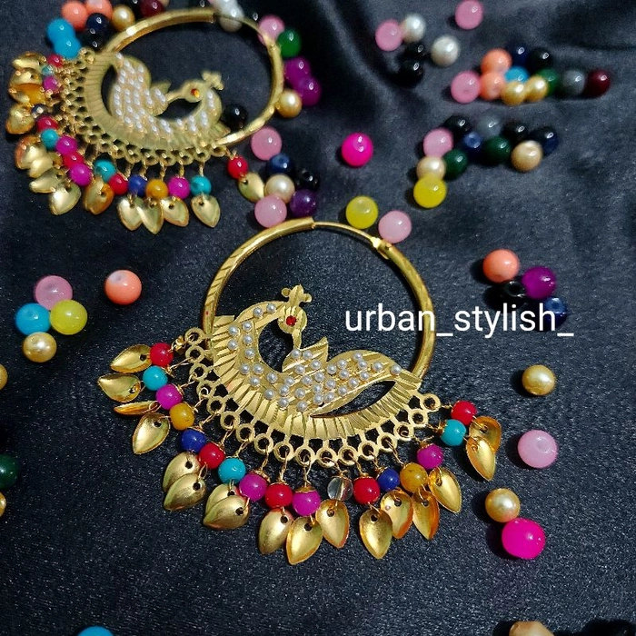 Jadau Punjabi Tikka Set/indian Nauratan Wedding Jewelry/gold Pipal Patti  Tikka Jhumka/green Red Gold Earrings With Tikka/maangtikka Set - Etsy
