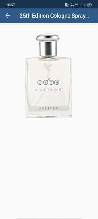 Forever 25th best sale edition cologne spray