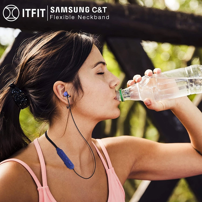 Buy Samsung ITFIT A08B Bluetooth Earphone with Flexible Neckband