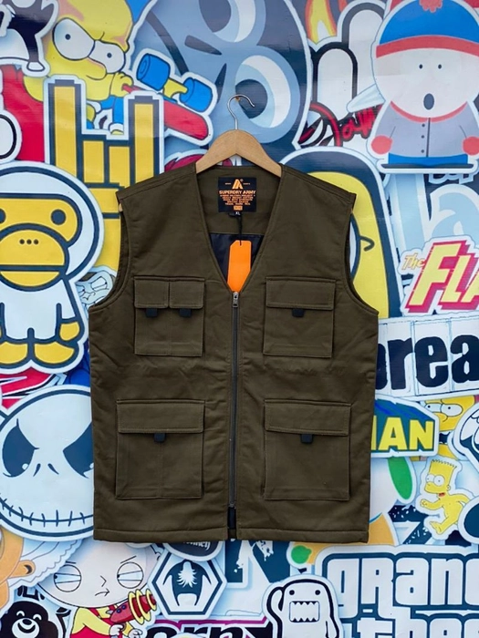 Four Pocket Half Jacket Brown in Premium Faux Suede Leather Fabric Jac –  Rajanyas