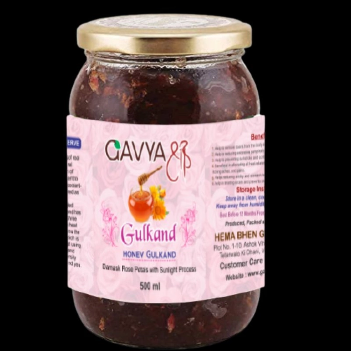 Gavyashree Honey 🐝  Gulkand 500 Grm