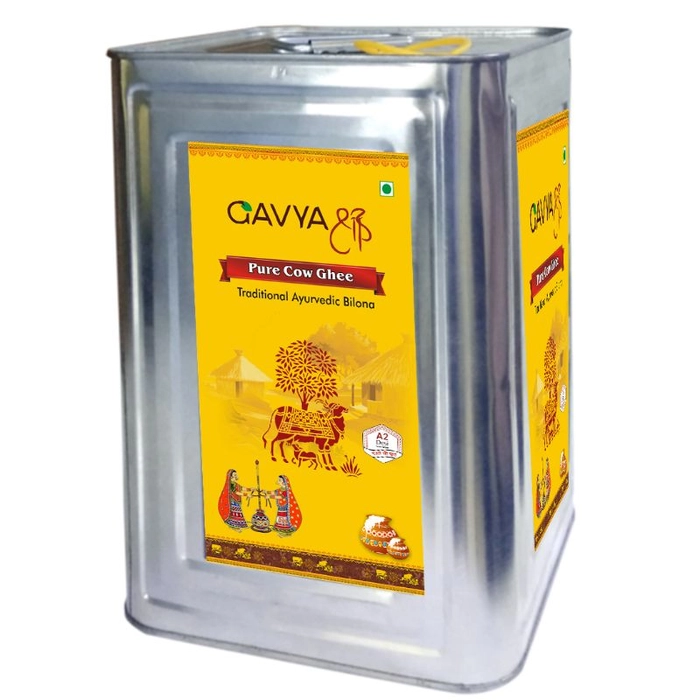 Gavyashree Pure Bilona Ghee 5 Ltr