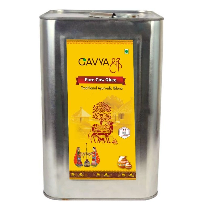 Gavyashree Pure Bilona Ghee 5 Ltr