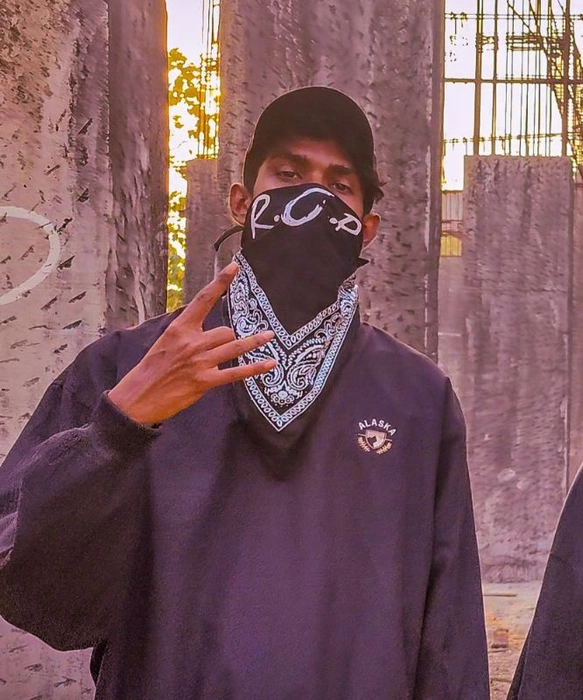 R.O.P White Bandana