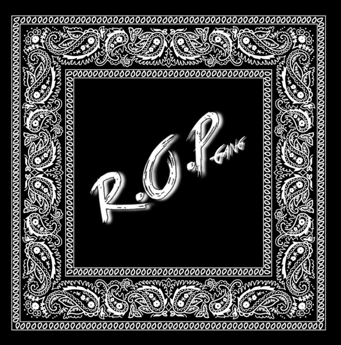 R.O.P White Bandana
