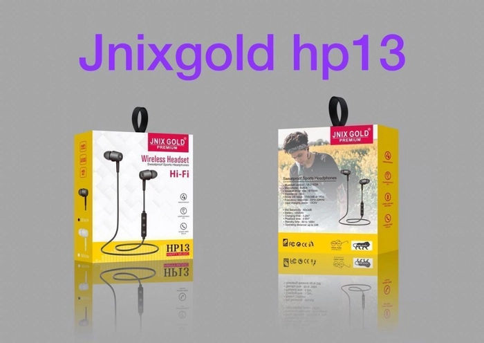 Jnix gold wireless cheap earphones