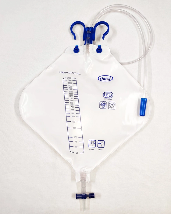 Covidien Dover - 2000ml Urine Bag with Anti-Reflux Chamber | Express  Medical Supply