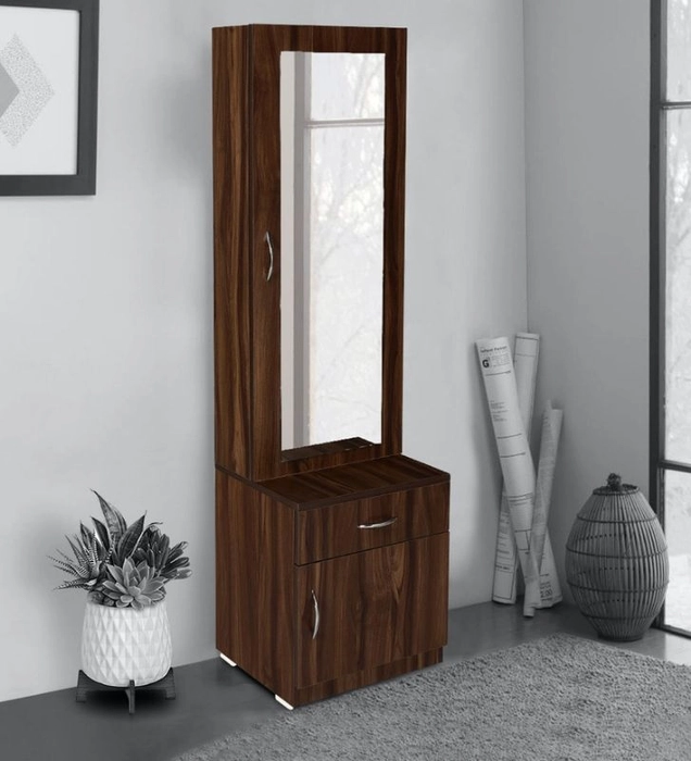 Modern dressing table (walnut colour)