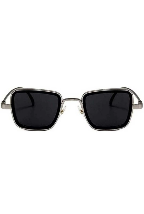 Buy KabIr Singh Sunglasses Retro Square, Round Sunglasses Black For Men &  Women Online @ Best Prices in India | Flipkart.com