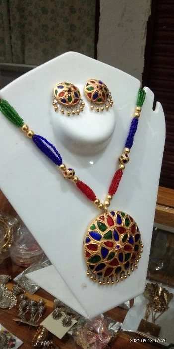 Assamese Big Japi Set Silver Based