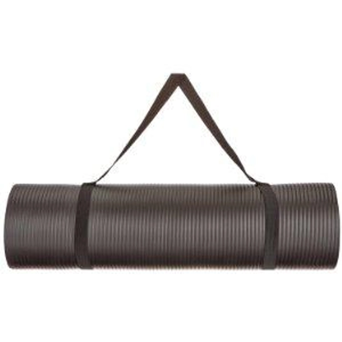 YOGATI Luxurious Yoga Mat For Men And Women With ,Carrying Strap and Mat Guaranteed Odor Free , Extra thick 6mm , Anti-Slip,And Children Fitness , Available in Fresh Vibrant colours