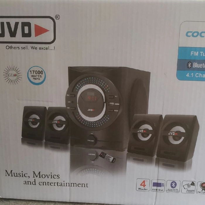 Jvd home theatre store bluetooth