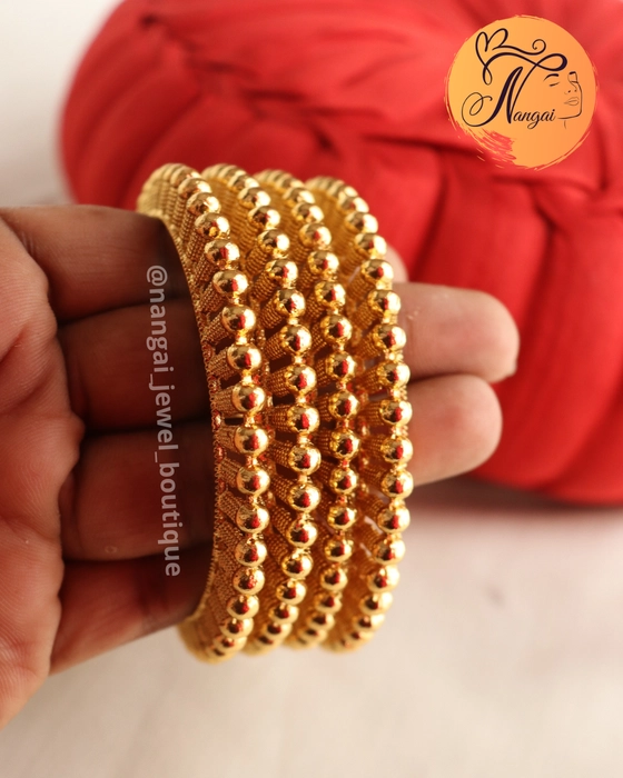 Palakka bangle Traditional Kerala Bangle Bracelet Ornament Gold plated