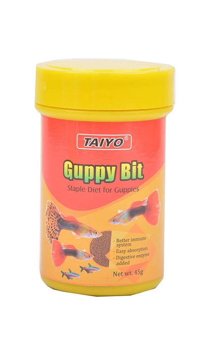 Taiyo Guppy Bit Guppy Fish Food 45gm