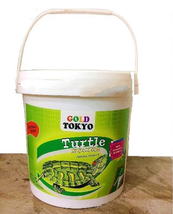 Taiyo Gold Tokyo Turtle Sticks, 1 kg Container