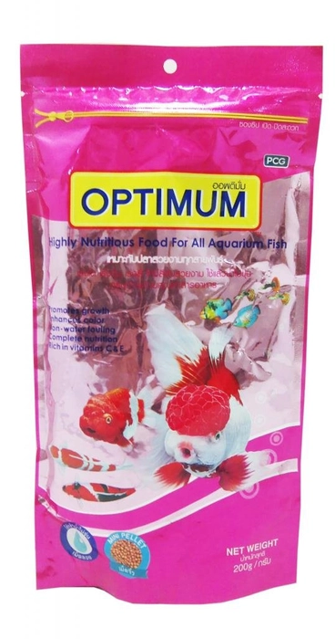 Optimum - 200gm Highly Nutritious Fish Food