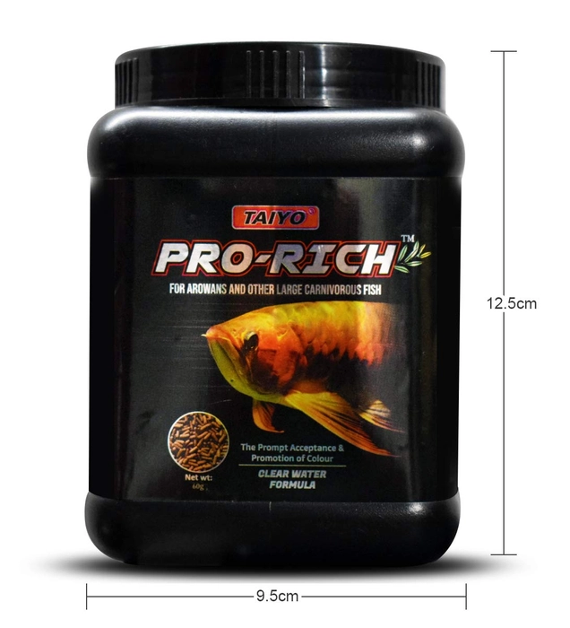 Taiyo Pro-Rich Arowana Fish Food  280gm