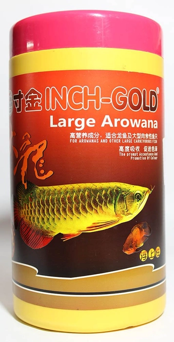 Inch Gold Large Arowana Fish Food 454gm