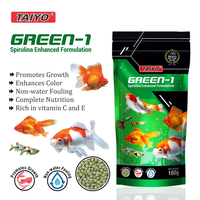 Taiyo Green-1  100gm Pouch