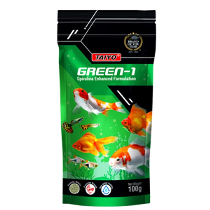 Taiyo Green-1  100gm Pouch