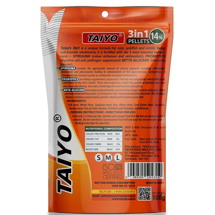 Taiyo Super Premium Formula 3in1 100gm