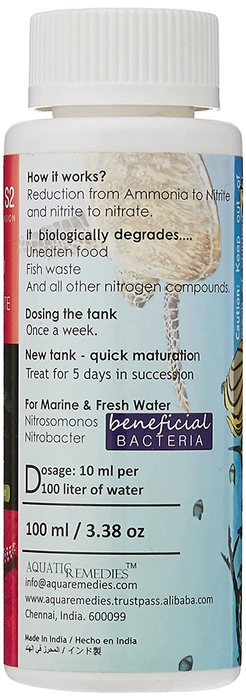 Aquatic Remedies Micro Life S2 Aquarium Water Conditioner, 100 ml