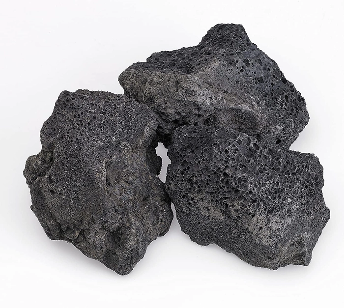 TUNAI Lava Rock for Decorating Aquarium, 2kg