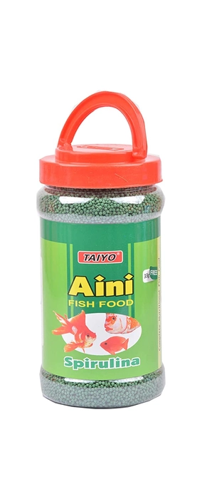 Taiyo Aini Spirulina Fish Food, 330g ( 1.2mm )