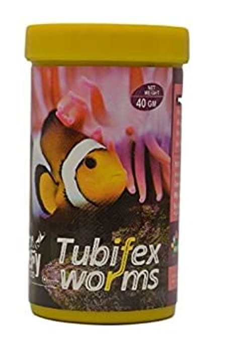 Taiyo Pluss Discovery Tubifex Worms - 40gm Jar