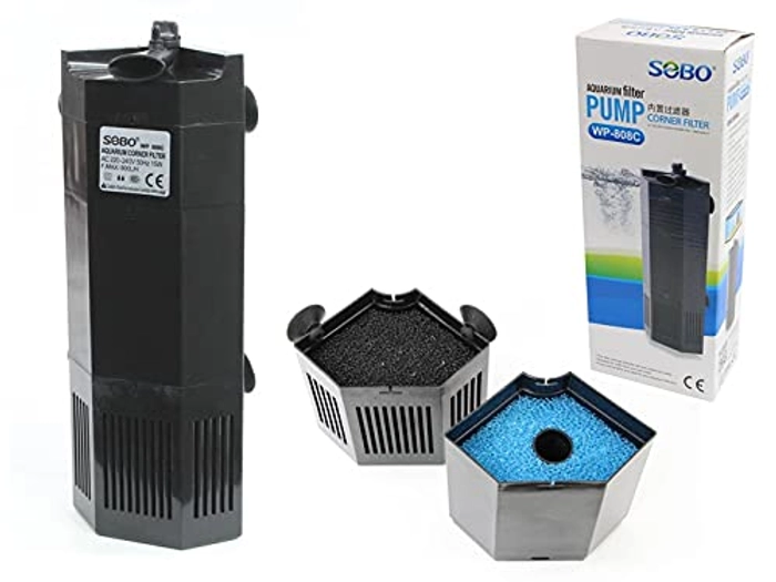 Sobo WP-808C Aquarium Internal Corner Filter