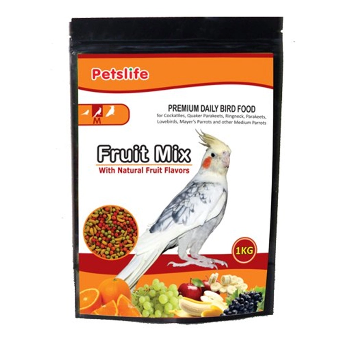 Petslife Fruit Mix Medium-1kg