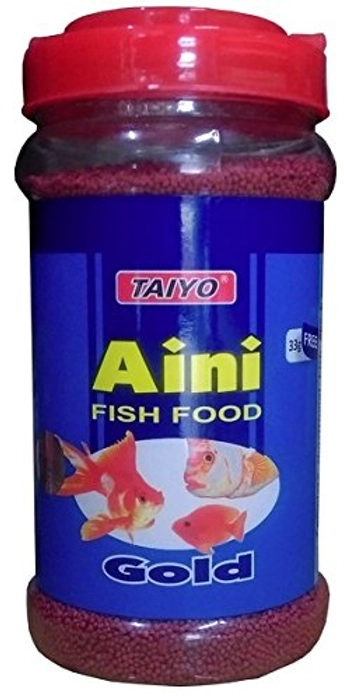 Taiyo Aini Gold Fish Food 330gm ( 1.2mm )