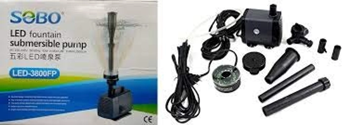 Sobo LED-3800FP LED Fountain Submersible Pump