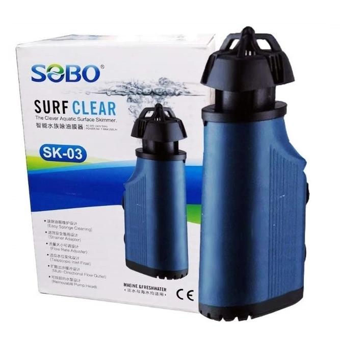 Sobo SK-03 Surf Clear Aquarium Surface Skimmer