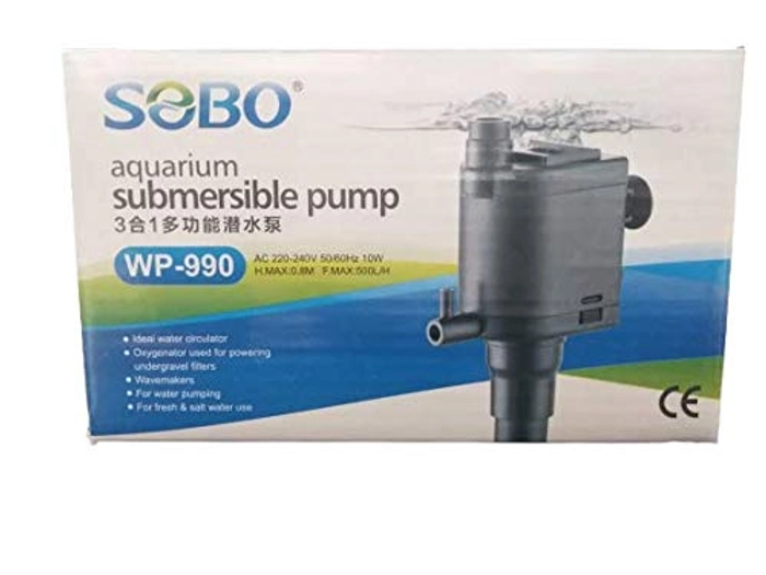 Sobo-990 Multifunction Submersible Pump for Aquarium Fish Tank