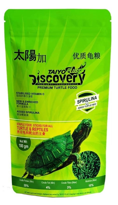 Taiyo Pluss Discovery 100g Turtle food Pouch